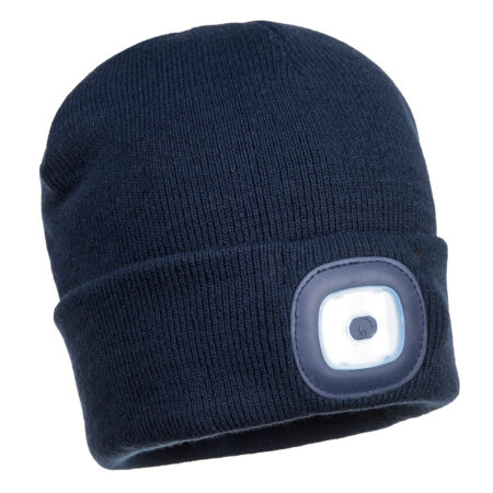 Gorro USB recarregável luz principal LED B029