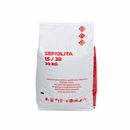Absorvente mineral granulado multiusos - Saco de 20 Kg