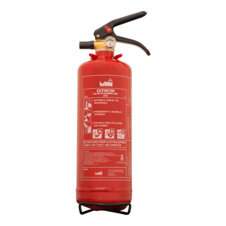 Extintor de Pó Químico ABC 2kg