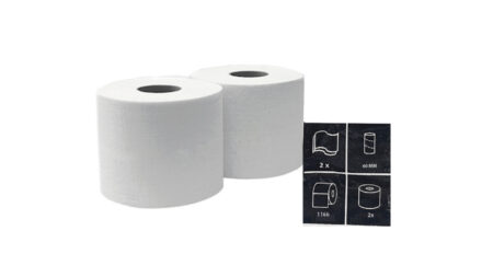 Rolo Industrial 350 mt Pampilar - Pacote de 2 Rolos