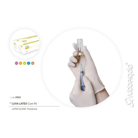 Luva Latex C/Pó 2503
